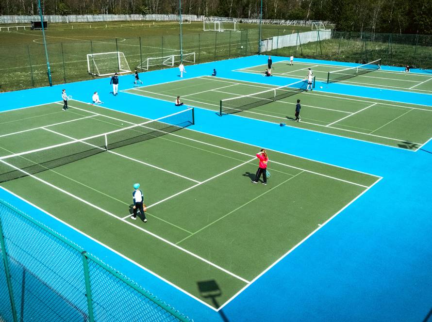 Blaydon Tennis Club Aerial Photo